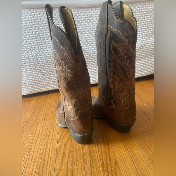 Smoky Mountain Brown Leather Cowboy Boots - Picture 3 of 6